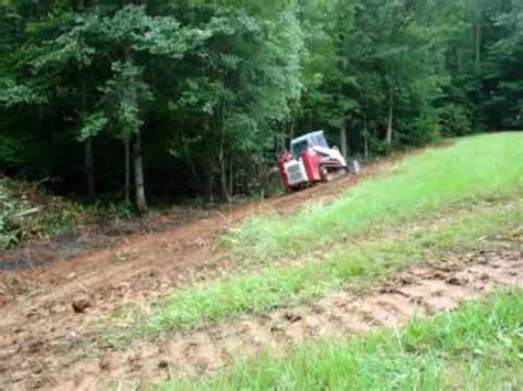 skid steer on a hill|skid steer slope 30 40.